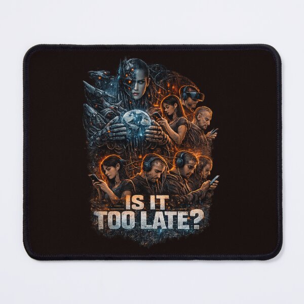 Item preview, Is It Too Late? AI Control Dystopian Future Design designed and sold by Tadeusz1.