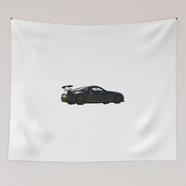 Item preview, Nissan 350Z Z33 Technical Blueprint Silhouette - JDM Sports Car Art designed and sold by DraftDose.