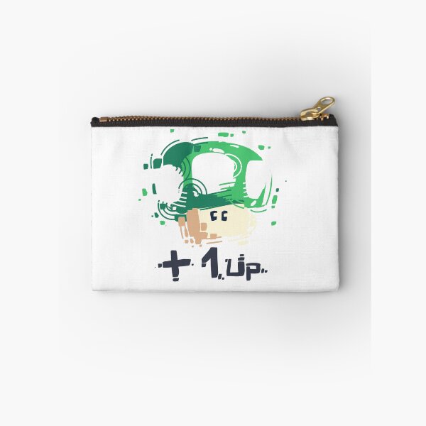 Item preview, +1 UP Life Mushroom Green Retro Games designed and sold by Houlele_design.