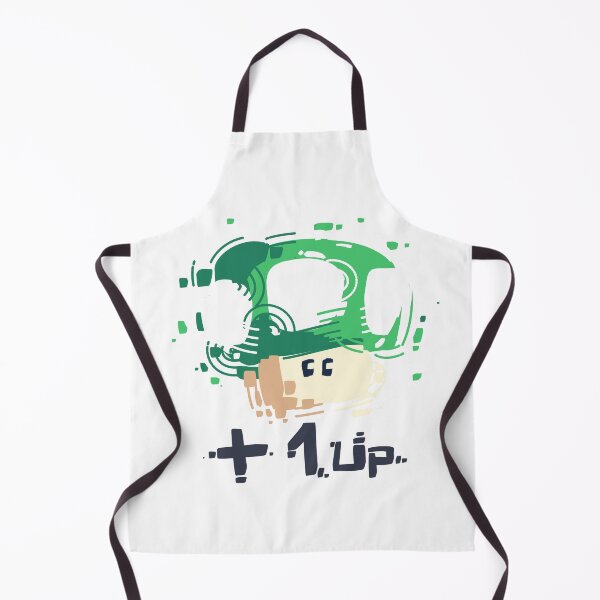 Item preview, +1 UP Life Mushroom Green Retro Games designed and sold by Houlele_design.