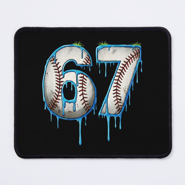 Item preview, 67 Drip Baseball Number Six Seven Design designed and sold by miaa-artistshop.