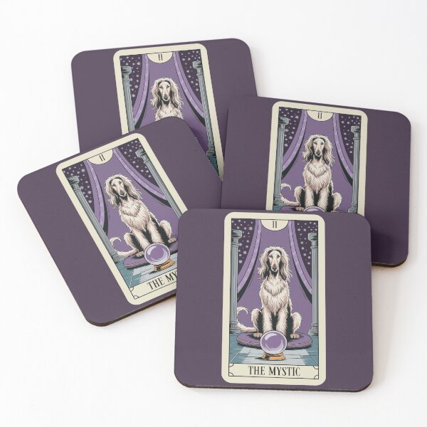 Artikelvorschau, Die mystische afghanische Windhund-Tarotkarte (II) entworfen und verkauft von MJ ART.