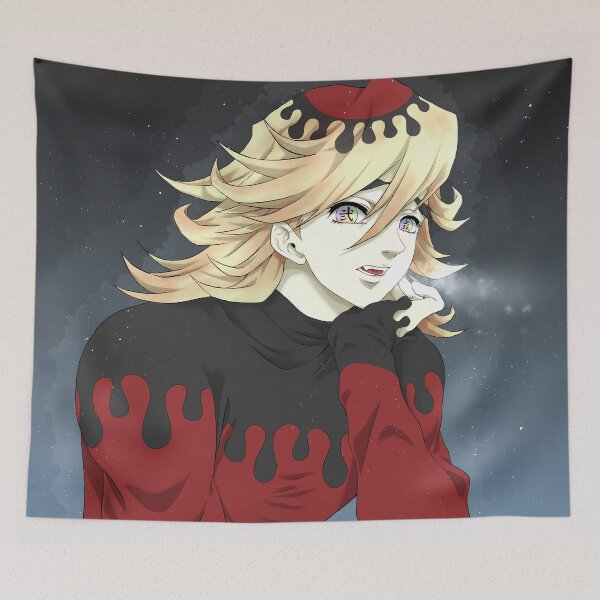 Item preview, Douma Demon Slayer Moonlit Gaze Portrait designed and sold by Spraykart.