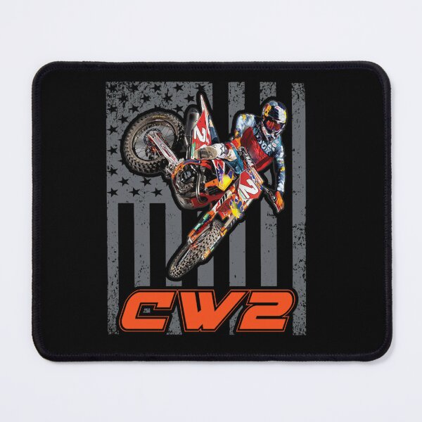 Item preview, Motocross American Flag Rider Tee designed and sold by FroggyBaBoy.