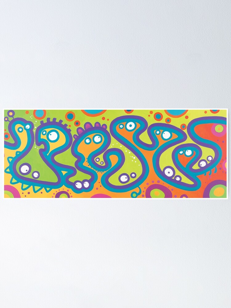 Alternate view of Doodly Dozen Poster