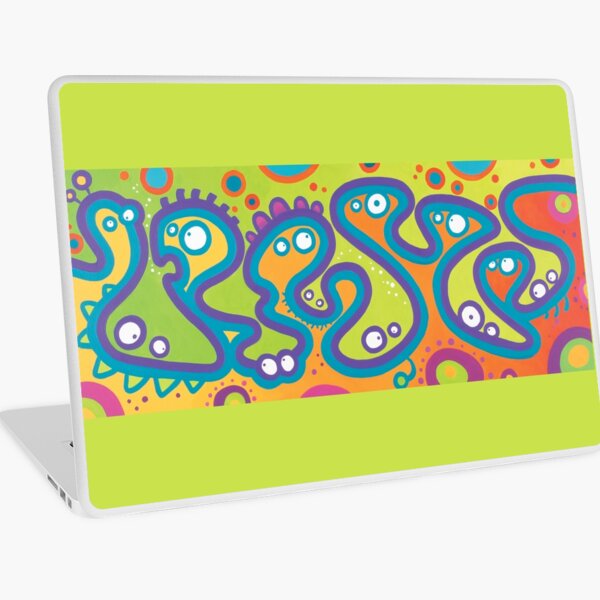 Doodly Dozen Laptop Skin