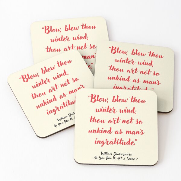 Item preview, Primo Shakespeare Quote from As You Like It designed and sold by CharlottePlaceArt.