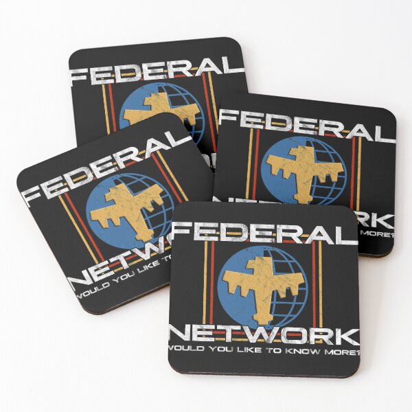 Item preview, Federal Network Logo Inspired By Starship Troopers Classic designed and sold by xWh1te1.
