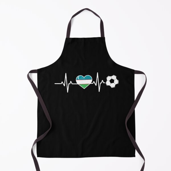 Item preview, Uzbekistan 2026 Football Heartbeat designed and sold by dudelinart.