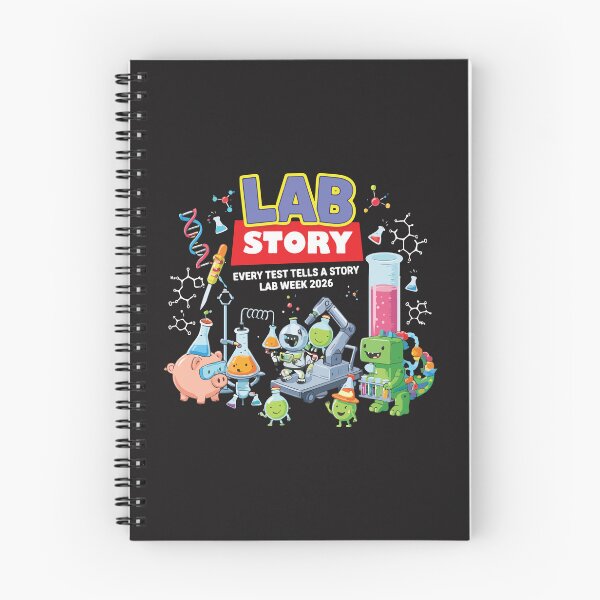 Item preview, Every Test Tells a Story Lab Week 2026 Medical Lab Technician Appreciation Design designed and sold by kiralynstration.