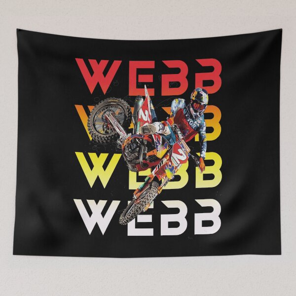Item preview, Motocross Webb Rider Bold Graphic Tee designed and sold by FroggyBaBoy.