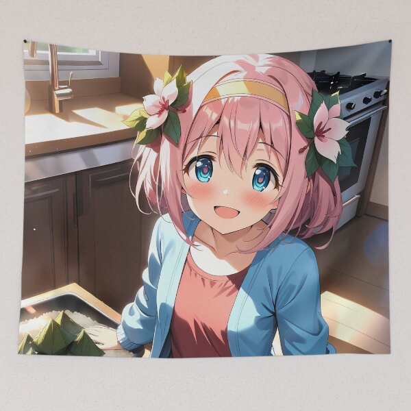 Item preview, Yui Kitchen Festival Princess Connect Game Anime Girl designed and sold by Spraykart.