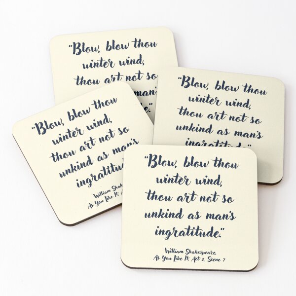 Item preview, Primo Shakespeare Quote from As You Like It designed and sold by CharlottePlaceArt.