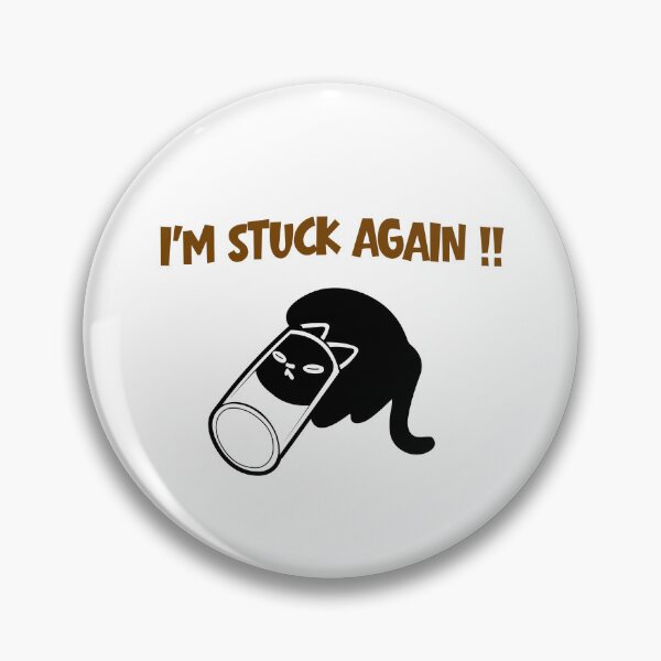 Item preview, I’m Stuck Again Cat Shirt designed and sold by Sberry8888.