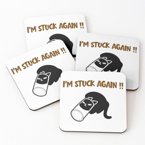 Item preview, I’m Stuck Again Cat Shirt designed and sold by Sberry8888.