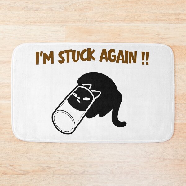 Item preview, I’m Stuck Again Cat Shirt designed and sold by Sberry8888.