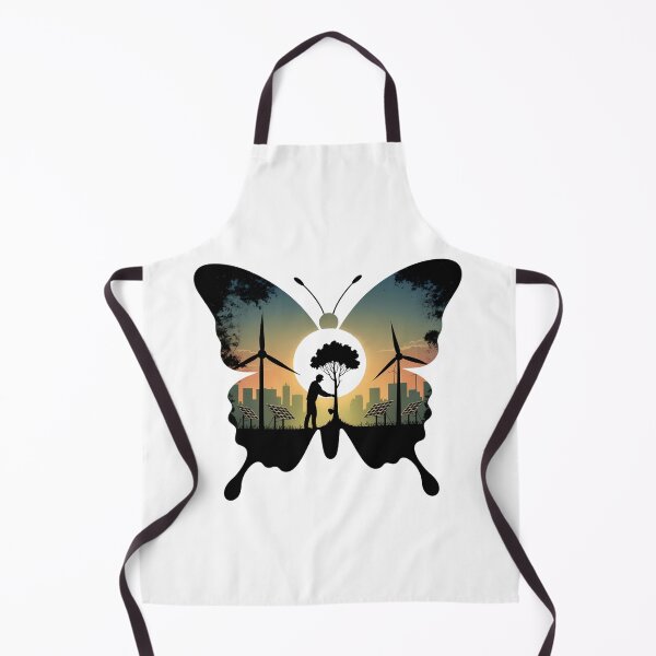 Item preview, Butterfly Earth Day Environmental Hope Silhouette designed and sold by Common-Standard.