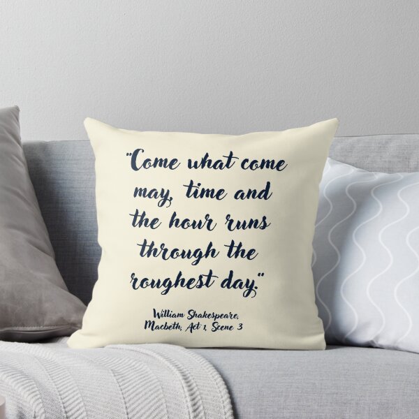 Item preview, Boss Shakespeare Quote from Macbeth designed and sold by CharlottePlaceArt.