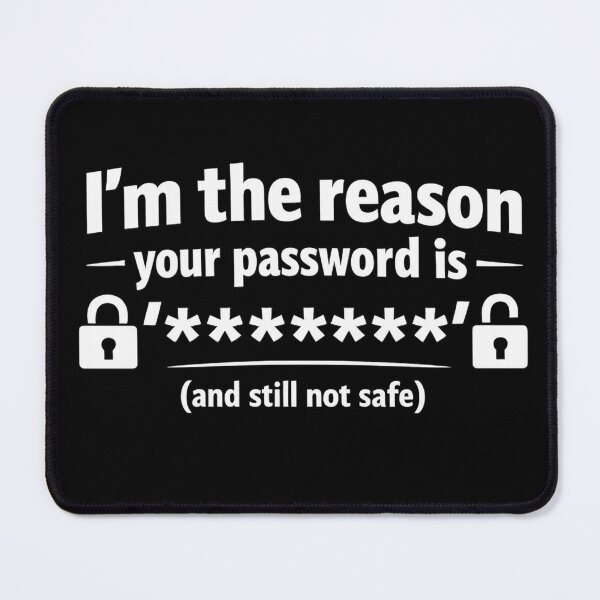 Item preview, Funny Cybersecurity Password Quote - Ethical Hacker IT Pro designed and sold by Art-Selling.