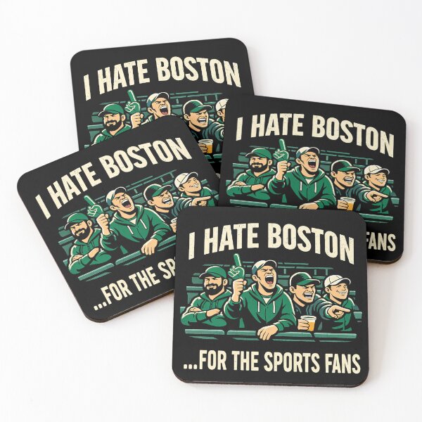 Item preview, I Hate Boston… For the Sports Fans – Funny Rivalry Stadium Crowd Shirt designed and sold by DiamondSkyShirt.