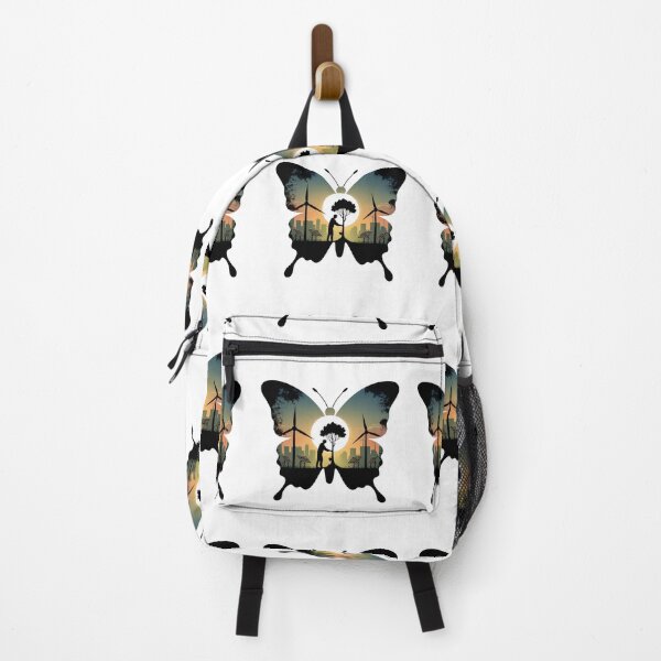 Item preview, Butterfly Earth Day Environmental Hope Silhouette designed and sold by Common-Standard.