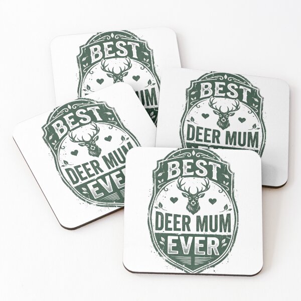 Item preview, Best Deer Mum Ever Cute Deer Antlers Forest Lover Vintage Style designed and sold by NADIASHOP86.