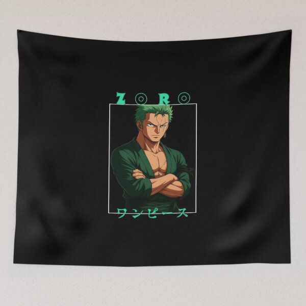 Item preview, Anime Samurai Swordsman – Three Sword Warrior designed and sold by aztra-art.