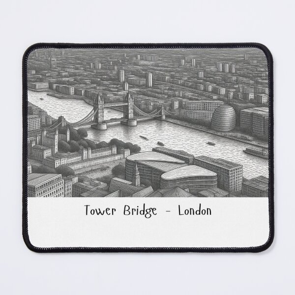 Artikelvorschau, Die Tower Bridge in London. entworfen und verkauft von Dinasshop.