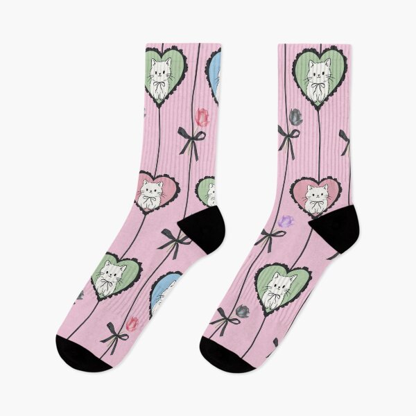 Artikelvorschau, Niedliches Katzenmuster, Kawaii-Kätzchenherz-Design, verspieltes Schleifen-Blumenmuster, digitales Papier für Tierliebhaberinnen, Valentinstag-Wiederholungsmuster entworfen und verkauft von FRH Design ⭐⭐⭐⭐⭐.