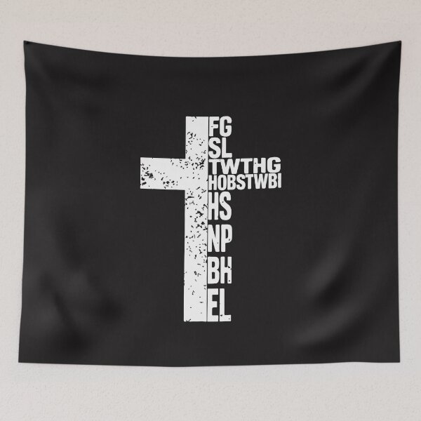 Item preview, For God So Loved The World Christian Faith Cross Bible Verse FGSLTWTHGOB Design designed and sold by kiralynstration.