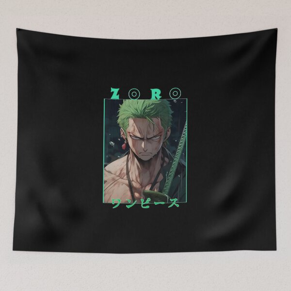 Item preview, Anime Samurai Swordsman – Three Sword Warrior designed and sold by aztra-art.