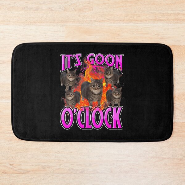 Item preview, It’s Goon O’Clock Funny Cat Meme Chaos  designed and sold by tadmercado.