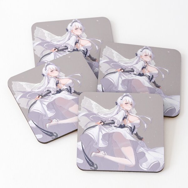 Item preview, Belfast Azur Lane Dynamic Maid Motion With Anchor And Flowing Dress designed and sold by Spraykart.
