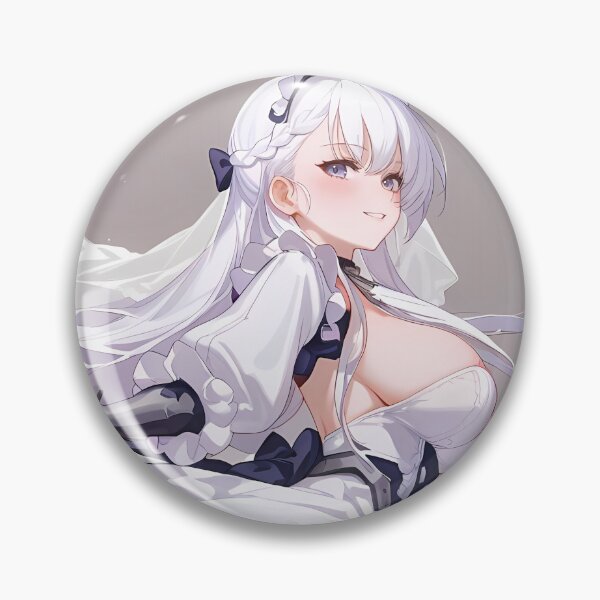 Item preview, Belfast Azur Lane Dynamic Maid Motion With Anchor And Flowing Dress designed and sold by Spraykart.