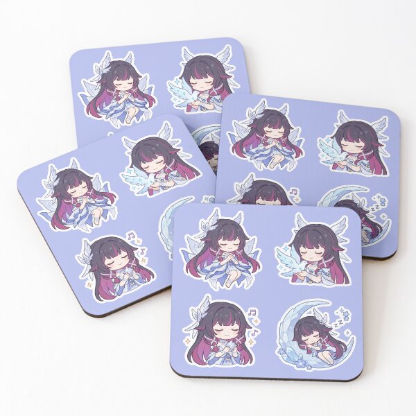 Item preview, Columbina Chibi 4 Sticker Pack designed and sold by Astraphyllia.