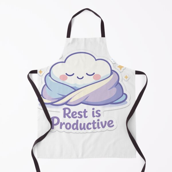 Item preview, Rest is productive cloud stickers  designed and sold by ZenGrowth4.