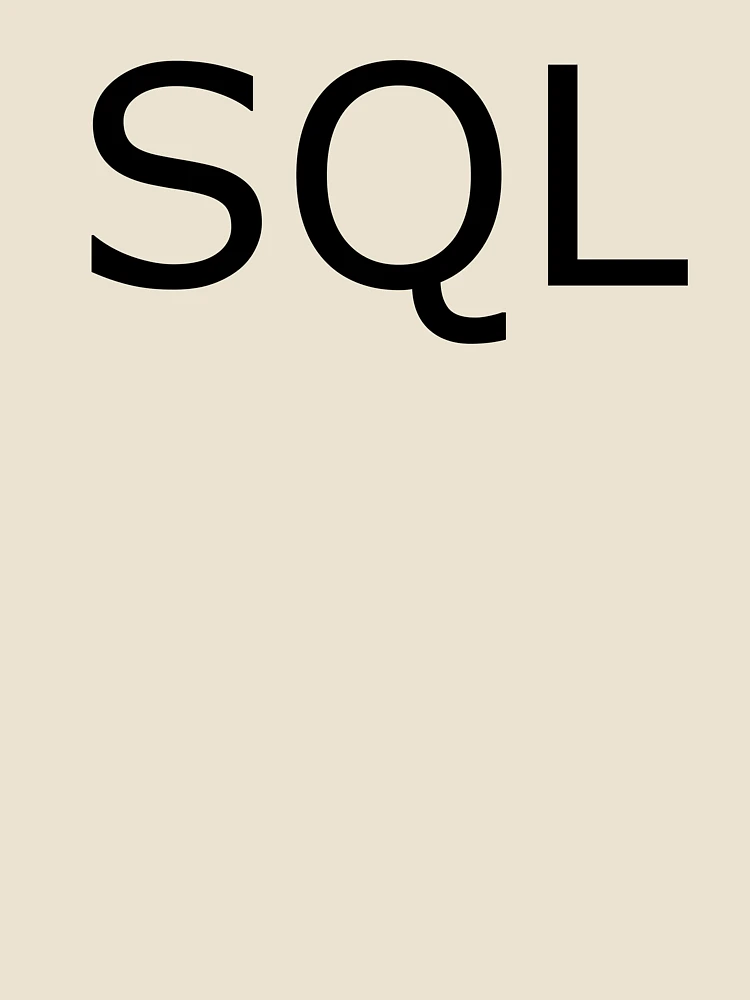 Thumbnail 4 of 4, Relaxed T-Shirt, SQL- Computing Programming Programmer Design designed and sold by the-elements.