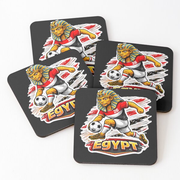 Item preview, Egypt Soccer Pharaoh Mascot  designed and sold by Ambroa Stuff.