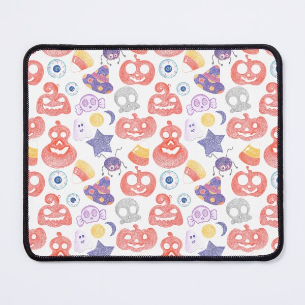 Item preview, Spooky Hand-drawn Halloween Graphic Pattern designed and sold by Negin Mf Designs.