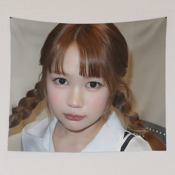 Item preview, Hearts2Hearts Yeon Rude Unofficial Aesthetic Poster designed and sold by Valereekmerch.
