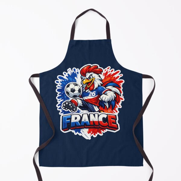Item preview, France Football Rooster Mascot  designed and sold by Ambroa Stuff.