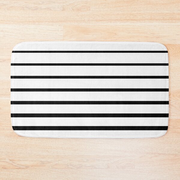 Item preview, Classic Black and White Horizontal Stripes designed and sold by Zaya_art.