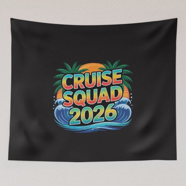 Item preview, Cruise Squad 2026 Family Vacation Matching Group Trip Summer Cruise Design designed and sold by kiralynstration.