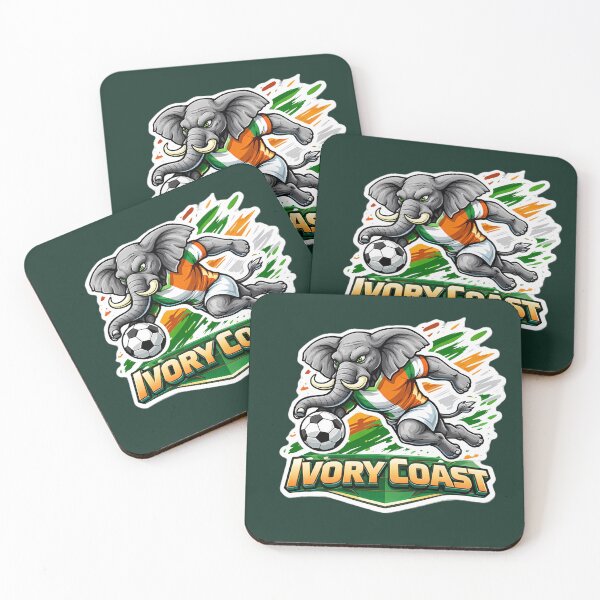 Item preview, Ivory Coast National Team Les Éléphants designed and sold by Ambroa Stuff.