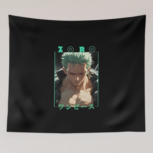 Item preview, Anime Samurai Swordsman – Three Sword Warrior designed and sold by aztra-art.