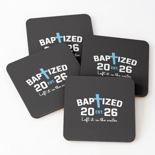 Item preview, Left It In The Water Baptism 2026 Christian Faith Jesus Testimony Design designed and sold by kiralynstration.