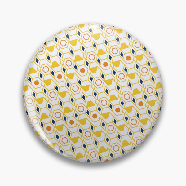 Item preview, Sleek Hexagon Tesselation - Geometric Abstract Pattern - Graduation Gifts designed and sold by RoyalStarsPatts.