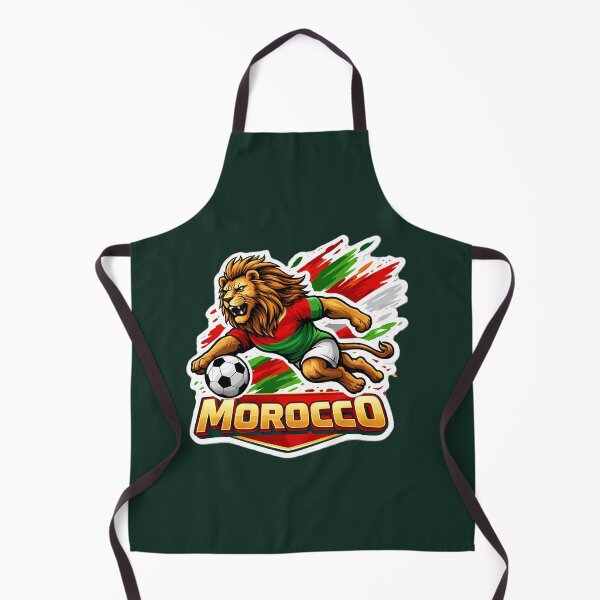 Item preview, Morocco Soccer Lions of Atlas designed and sold by Ambroa Stuff.