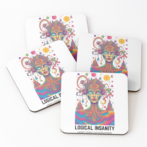 Item preview, Logical Insanity & Upper Rising Consciousness designed and sold by Slum-Alley.