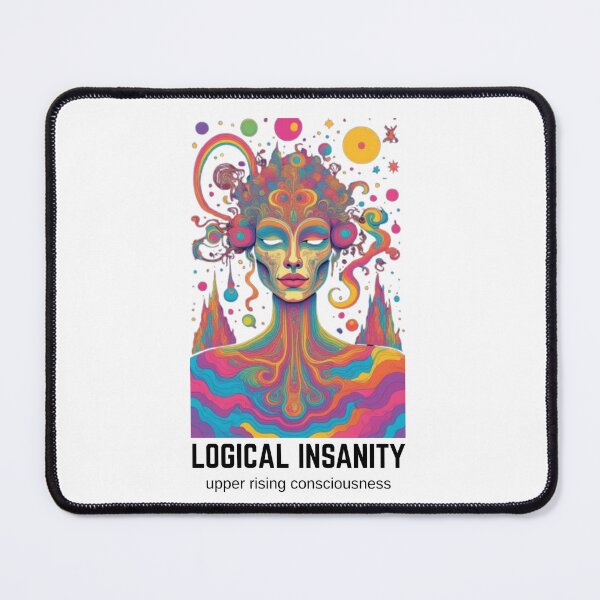 Item preview, Logical Insanity & Upper Rising Consciousness designed and sold by Slum-Alley.